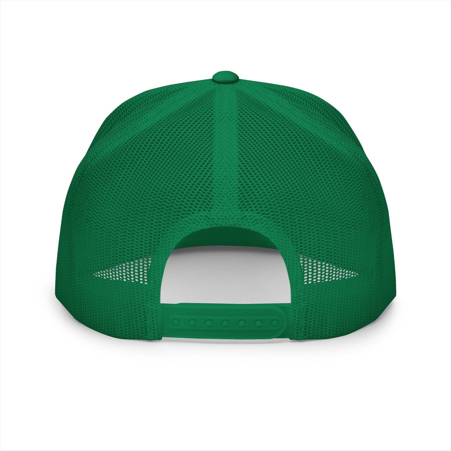 Fishing Trucker Hat — "Fish Don't Fear Me, They Respect Me" Mesh Cap