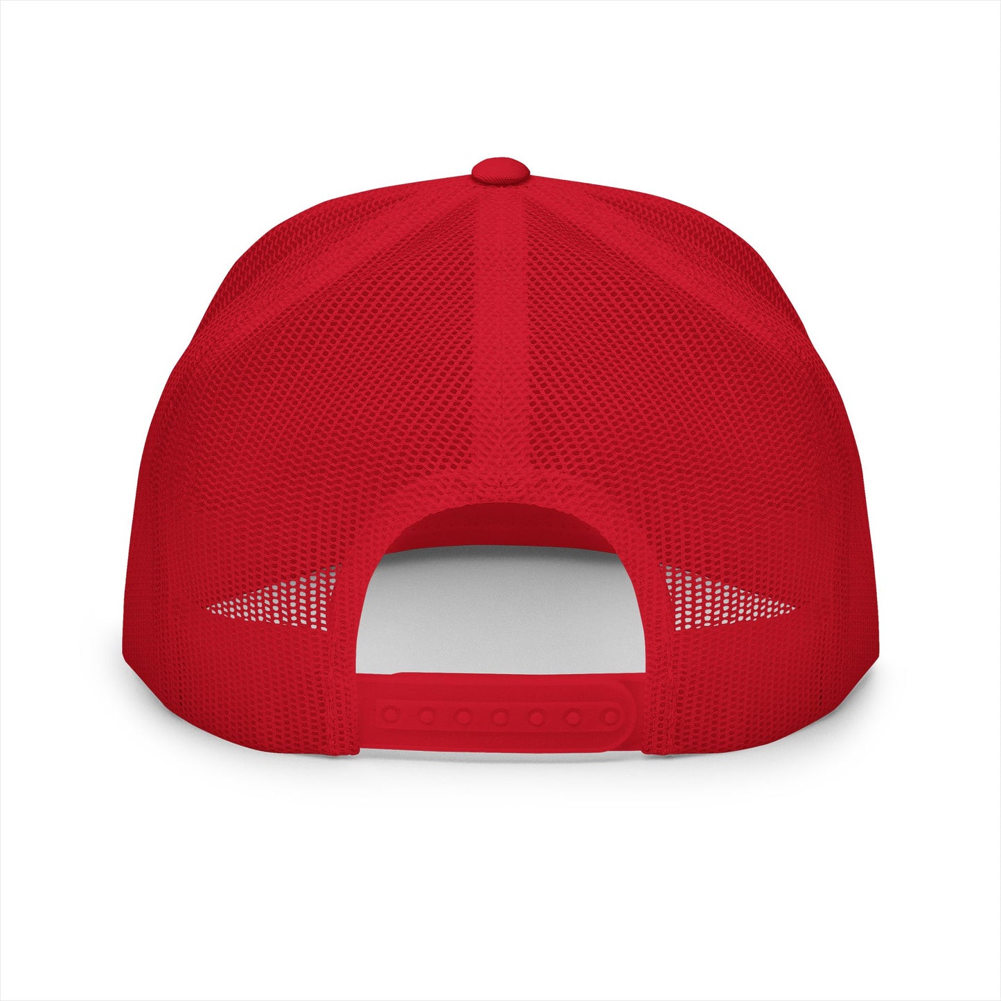 Fishing Trucker Hat — "Fish Don't Fear Me, They Respect Me" Mesh Cap