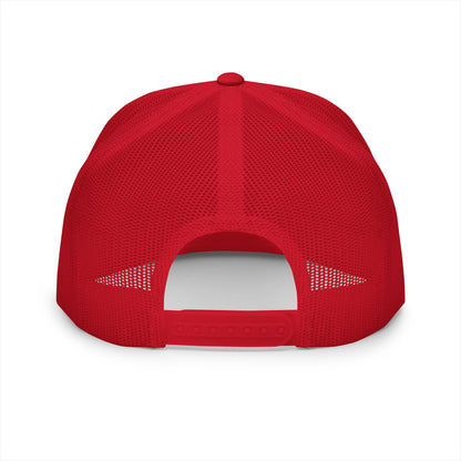 Fishing Trucker Hat — "Fish Don't Fear Me, They Respect Me" Mesh Cap