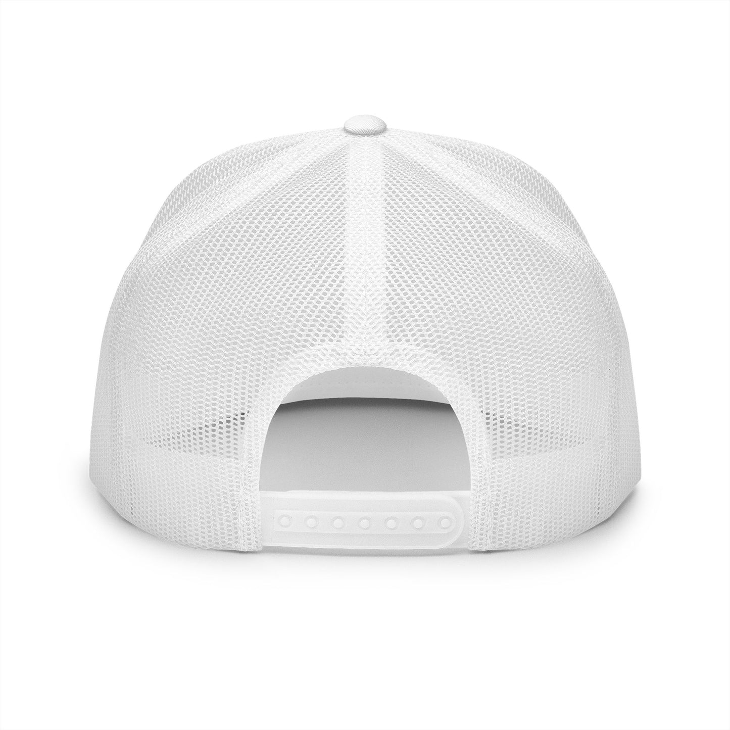 Fishing Trucker Hat — "Fish Don't Fear Me, They Respect Me" Mesh Cap